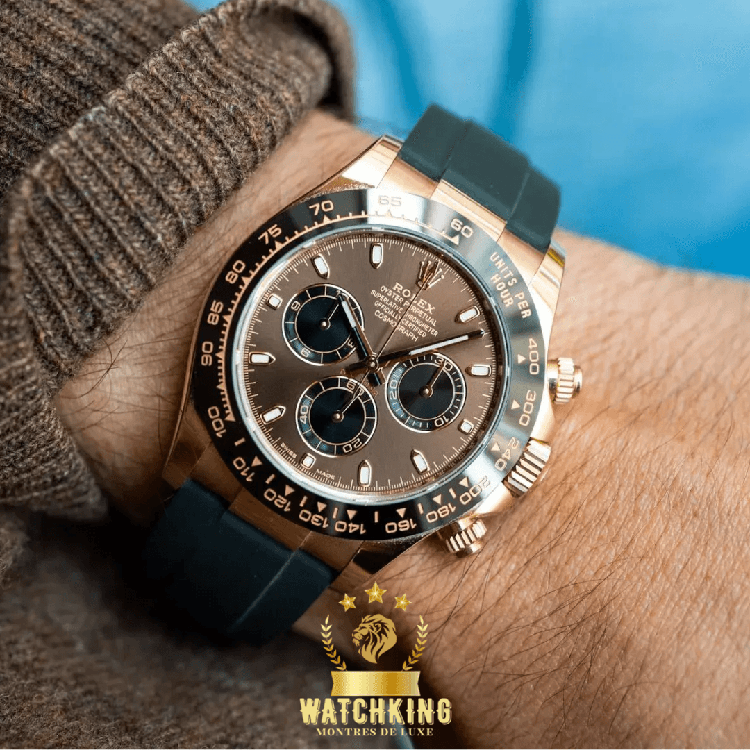 Rolex Cosmograph Daytona Caoutchouc Chocolat 40mm