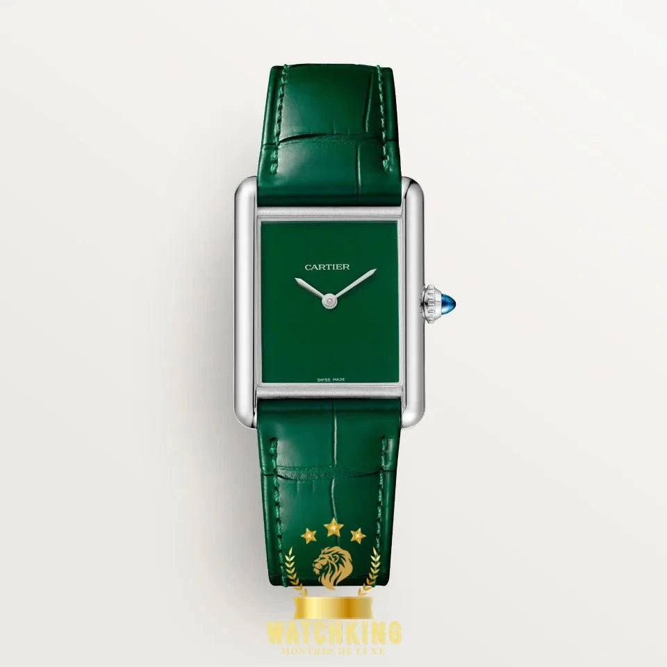 Tank Louis Semi-mat Vert/Argenté