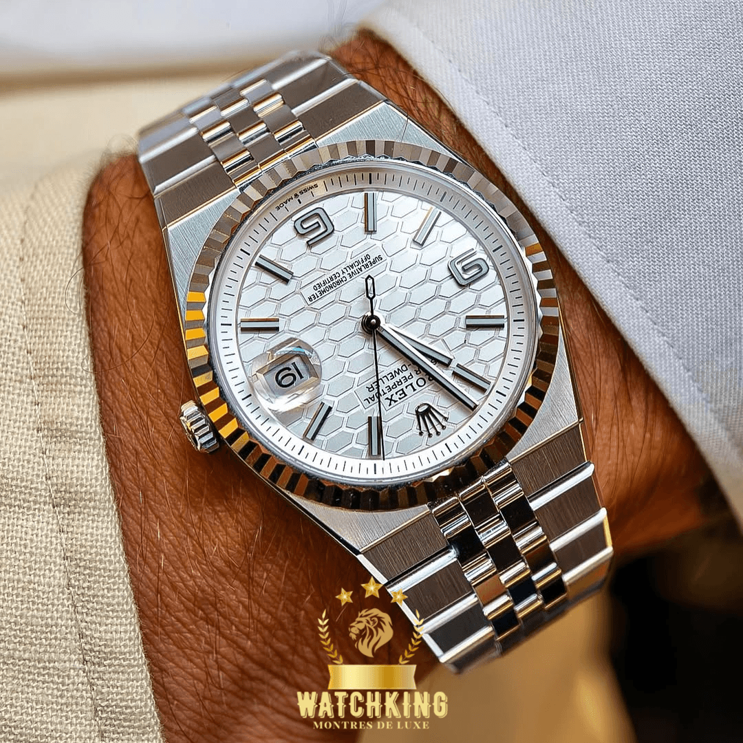 Rolex Land-dweller Argenté 40mm