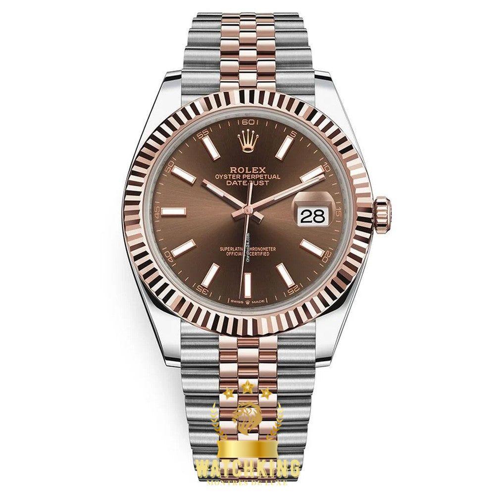 Rolex Datejust 41 - Marron