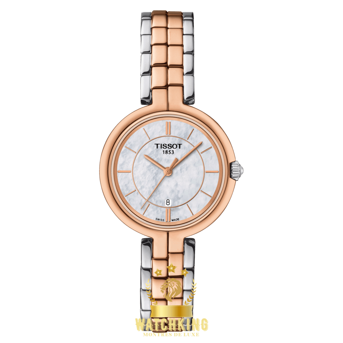 TISSOT FLAMINGO Argenté/Or Rose